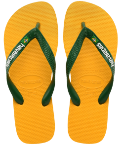 Men's Brazil Logo Flip Flops